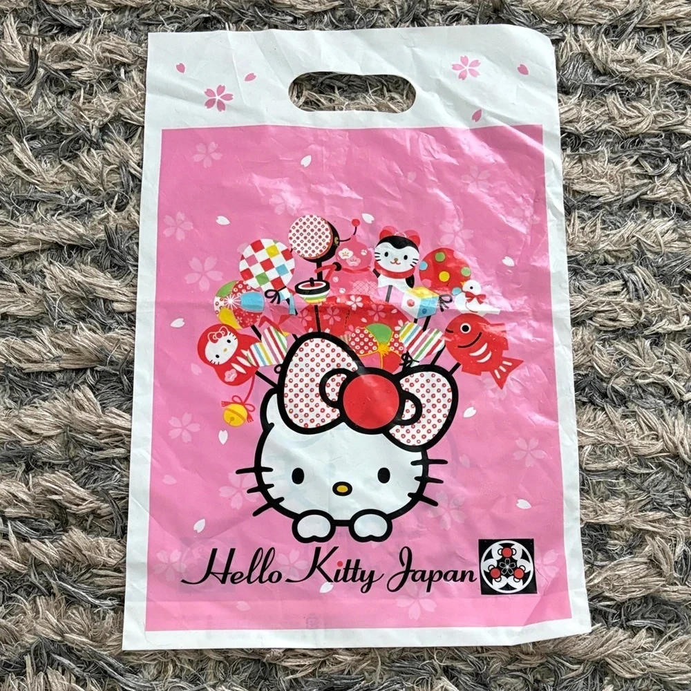 Hello Kitty Kitchenware Bundle Set with Large Anti-Slip Floor Mat & Gifts